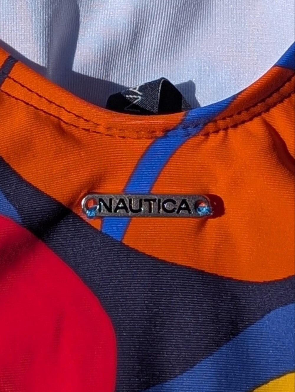 Nautica Girls' Bright Multicolor One-Piece Swimsuit Size XS - Picture 9 of 14
